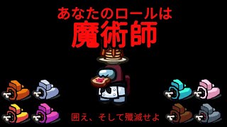 【アモアス】新役職「魔術師」の3点魔法陣キルで9キルして大逆転勝利ｗｗｗ（他視点付き）【AmongUs宇宙人狼】 [upl. by Marilou]