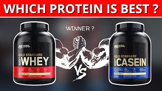 Whey Protein vs Casein Protein Which is Better [upl. by Bianchi790]