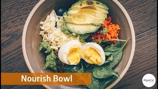 BoneBuilding Nourish Bowl  AlgaeCal Recipes [upl. by Ekaj978]