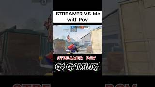 STREAMER vs Me bgmi tdm g4gaming g4gaming01 1v1 challenge [upl. by Attezi337]