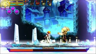 Valdis Story AC Final Boss Anemone Wyatt No DamageMagicFocusAssist [upl. by Ahsinroc]