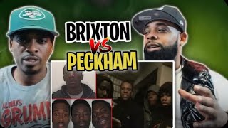 AMERICAN REACT REACTS TOBrixton vs Peckham Most Infamous Beef in London [upl. by Hooge]