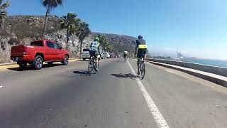 Rosarito Ensenada Bike Ride last few miles [upl. by Joed]