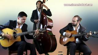 Je me suis fait tout petit  Trio jazz manouche et chanson française  Clément Reboul [upl. by Anirbys]