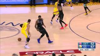 Andrew Bogut highlights vs Pistons 24 Mar 2019 [upl. by Doomham]