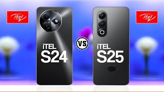 iTel S24 Vs iTel S25 Trakontech [upl. by Ettevahs]