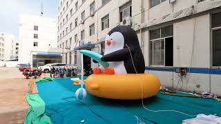 Gonflables Inflables Digital Inflatable Balloon Penguin for AdvertisingInflatable Decortion [upl. by Assyli]