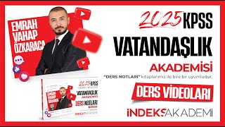 13 2025 KPSS  Vatandaşlık  Ticaret Hukuku  Emrah Vahap Özkaraca [upl. by Leviram]