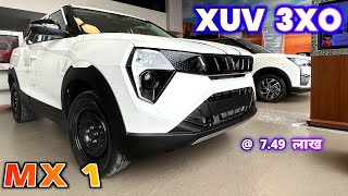 Mahindra 3XO MX1 Base Model Review  Mahindra XUV 3XO Base Model 2024 ✅ [upl. by Cogswell54]