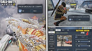 10 CAMBIOS OCULTOS Y CONFIGURACIONES QUE DEBES ACTIVAR EN LA NUEVA TEMPORADA DE COD MOBILE  Trucos [upl. by Eicarg]