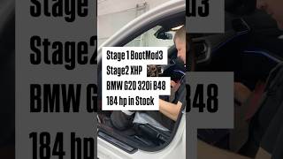 Stage1 BootMod3  Stage2 XHP BMW G20 320i 184 hp in Stock [upl. by Kaasi]