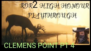 RDR2  9th Live Playthrough with Forfeits  Clemens Point pt 4 [upl. by Llerrac]