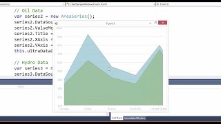 How to Code a Multi Series Chart with Infragistics Windows Forms Controls [upl. by Eniahpets217]