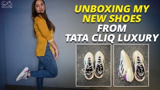 Unboxing My New Shoes From Tata CLIQ Luxury  Travel with Prag  Infinitum Media [upl. by Ogawa960]