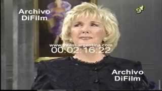 DiFilm  Mirtha Legrand despues de la muerte de Daniel Tinayre 1994 [upl. by Acinor423]