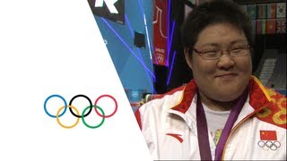 Lulu Zhou CHN Wins Womens 75kg Weightlifting Gold  London 2012 Olympics [upl. by Oihsoy]