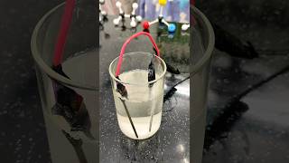 💯Electrolysis Experiment chemistryexperiment scienceexperiment chemistry [upl. by Lavern921]