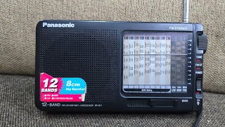 Panasonic RFB11 12 band Radio made in Japan Mo 9427322171 [upl. by Mayhew]