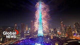 Watch in full New Years celebrations across the globe as world welcomes 2024 [upl. by Drofhsa]