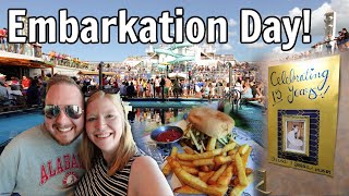 Embarkation Day on the Carnival Valor  Exploring the Ship  Cruise Day One Vlog [upl. by Nyram]