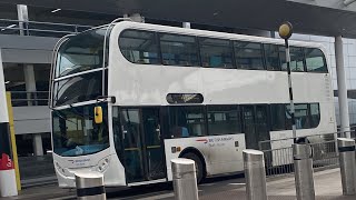 ADL Enviro400 British Airways Ex Abellio London YUJ5582 Rail Replacement [upl. by Eyllib]