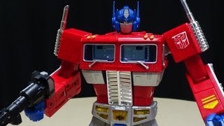 Toys R Us Exclusive MASTERPIECE OPTIMUS PRIME EmGos Transformers Reviews N Stuff [upl. by Mailiw]