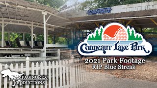 Blue Streaks Final Days  Conneaut Lake Park Footage 2021 [upl. by Ignacio]