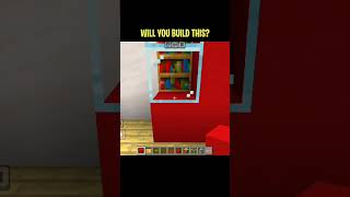 MINECRAFT VENDING MACHINE 😱🔥minecraft shorts [upl. by Marinna]