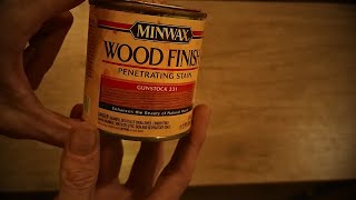 Minwax 22310 Gunstock Wood Finish OilBased Wood Stain 12 pt  Product Video [upl. by Selmner23]