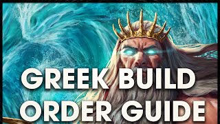 Greek Build Order Guide Hades Zeus Poseidon  Age of Mythology Retold [upl. by Adhamh]