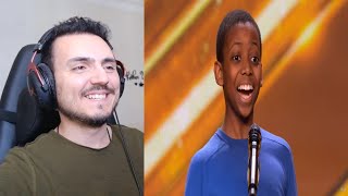 Malakai Bayoh  GOLDEN BUZZER is one of the BEST VOICES Simons ever heard  BGT 2023 Reaction [upl. by Nnayllek273]