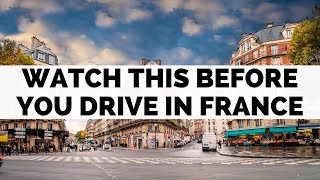 What tourists need to know before driving in France [upl. by Cynthea]