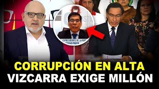 Beto Ortiz ANALIZA el lenguaje corporal de Vizcarra en su EXTRAORDINARIA confesión de corrupción [upl. by Anneg]