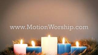 Advent Wreath Blue Candles  HD Christmas Looping Background [upl. by Anidnamra]