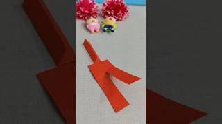 paper fly craft idea for kidskids easy paper craft step by stepflycraft handmadekidsactivitydiy [upl. by Alister444]