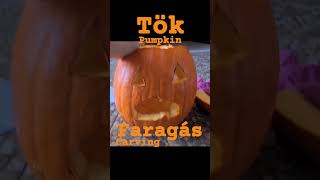 Tök Faragás Pumkin Carving 2024 halloween [upl. by Kiki]