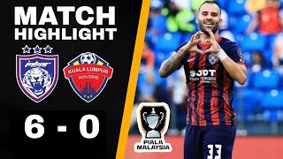 JDT VS KL ROVERS  PIALA MALAYSIA 2024  HASIL AKHIR JDT VS KL ROVERS [upl. by Ahsilak186]