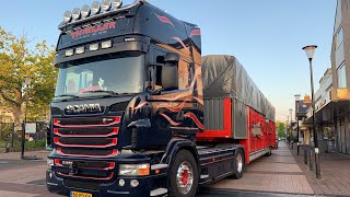 Kermis Heerhugowaard 2022 Transport en opbouw Deel 2 [upl. by Chiarra688]