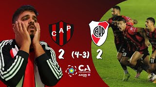 Patronato vs River Plate  Reacciones de Un Hincha  Copa Argentina 2022 [upl. by Irrak]