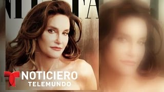 Bruce Jenner padre de las Kardashian debuta como mujer  Noticiero  Noticias Telemundo [upl. by Naujat822]