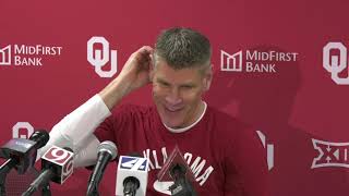 292024 Oklahoma HC Porter Moser press conference PreBedlam [upl. by Porty]