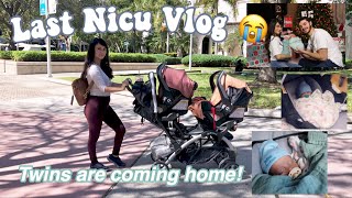 TWINS are coming home  NICU VLOG [upl. by Marcelle]