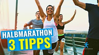 3 geniale Halbmarathon Training Tipps für Einsteiger [upl. by Ahseinar]