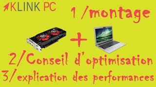 Monter et optimiser carte graphique de PC portable EGPU [upl. by Gilliam]