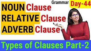 Noun Clause  Types of Dependent clause  Clauses Part 2  EC Day44 [upl. by Golter]