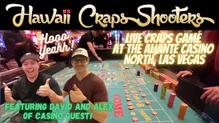 Hawaii Craps Shooters and Casino Quest in a Live Craps Game at Aliante Hotel and Casino Las Vegas [upl. by Yekcaj]