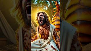 Jesus is being stung by a swarm of Termites shorts weirdstuff jesus jesusquiz [upl. by Eerb]