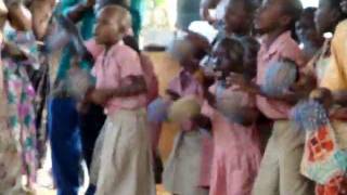 Ghanaian School Children Singing [upl. by Cassil]