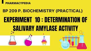 EXPERIMENT 10  Determination of Salivary amylase activity BIOCHEMISTRY Practical FILE WORK BPHARM [upl. by Chelsae]