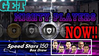 Speed Stars 150 Special Box Draw in PES 2018 android [upl. by Aciretal]